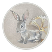 Hasen-Aufkleber