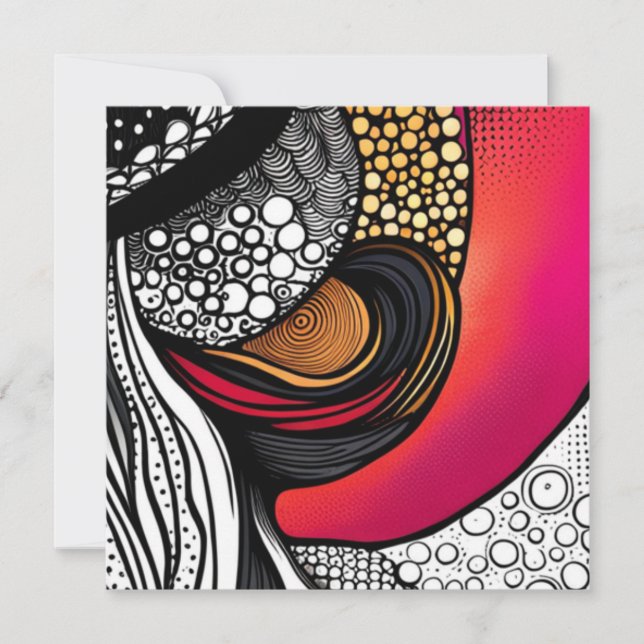 Hasen aus feiertagskarte (Vorderseite)