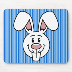 Hasen (Blau) Mauspad