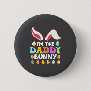 Hasen Gesicht Cool Easter Bunny Mit Gles Daddy Fa Button
