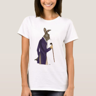 Hasen in lila Mantel 2 T-Shirt