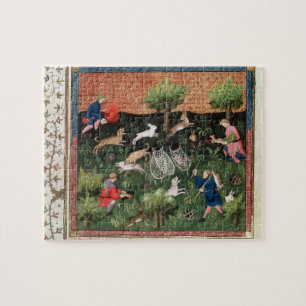 Hasen Jagd fol.92 Frau-Fr 616, vom Livrede