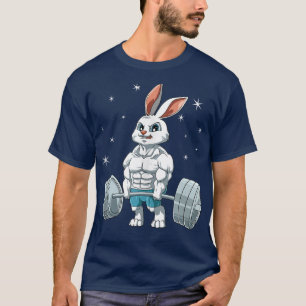 Hasen-Krafttraining Fitnessstudio für einen Hasenl T-Shirt