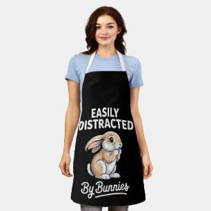 Hasen Kunst Süße Kaninchen Hase Design Männer Frau Schürze