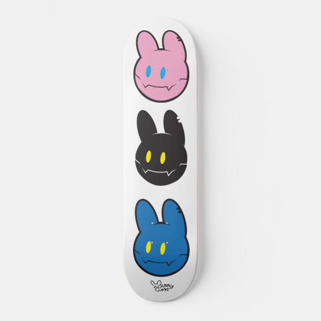 Hasen-Maskottchen-Skateboard Skateboard (Vorderseite)