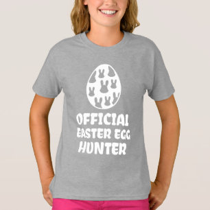 Hasen-Ostereier-Jäger-Kindershirt T-Shirt