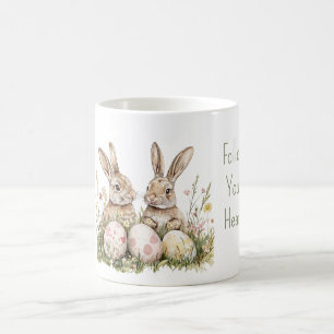 Hasen Ostereier Kaffeetasse