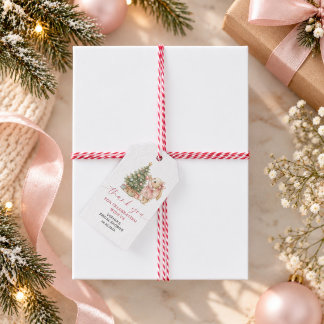 Hasen-Weihnachts-Dusch-Favor-Geschenk-Anhänger Geschenkanhänger