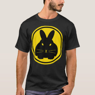 Hasenbake Kaninchen Signal Kreis T-Shirt
