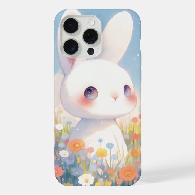 Hasenglücksblume Wonne iPhone 15 Pro Max Hülle (Rückseite)