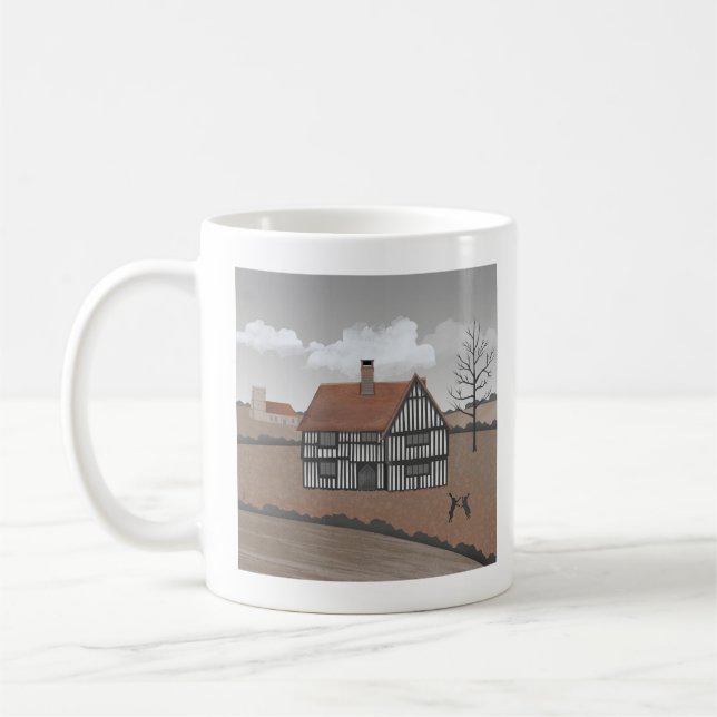 Hasenhaus Kaffeetasse (Links)