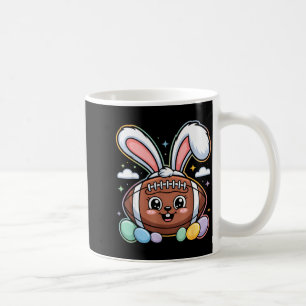 Hasenohren American Football Fan Lustiger Osterhas Kaffeetasse