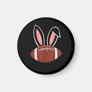 Hasenohren American Football Magnet