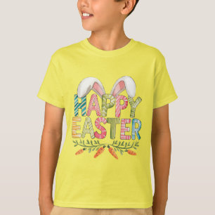 Hasenohren Frohe Ostern T-Shirt