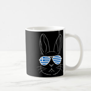 Hasenohren-Sonnenbrille Lustiges Ostern 2025 Griec Kaffeetasse