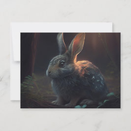 Hasenpostkarten Postkarte
