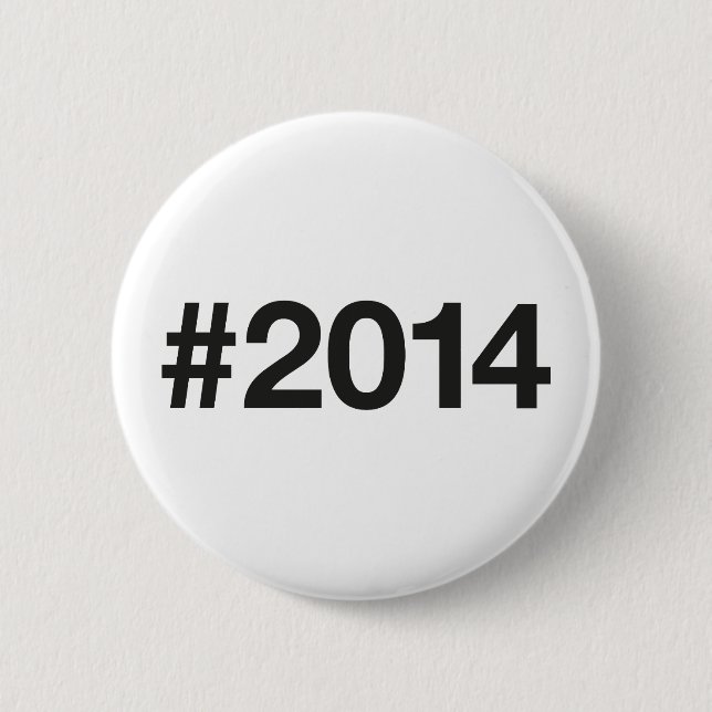 Hashtag 11 Geburtstag 2014 Button (Vorderseite)