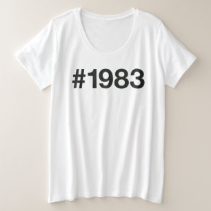 Hashtag 1983 42 Anniversaire