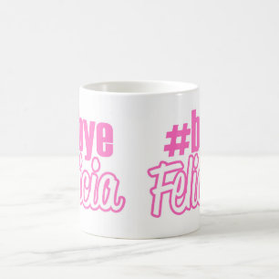 Hashtag abgelegene Felicia-Tasse Kaffeetasse