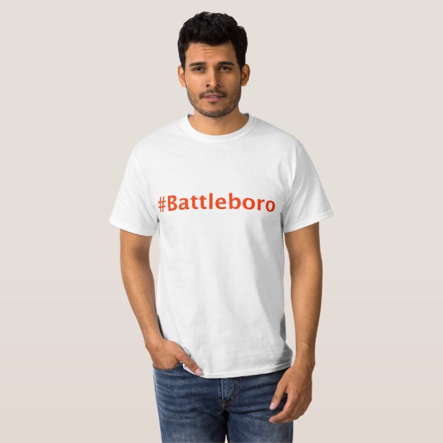 Hashtag Battleboro T-Shirt (Vorne ganz)