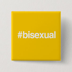 HASHTAG BISEXUELL BUTTON