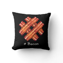 Hashtag Coussin Bacon
