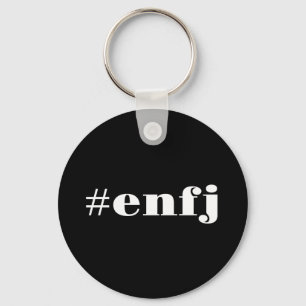 hashtag enfj Persönlichkeitsstolz Schlüsselanhänger