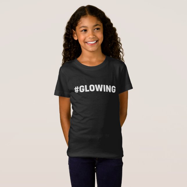 Hashtag Glow Party Tshirt (Devant entier)