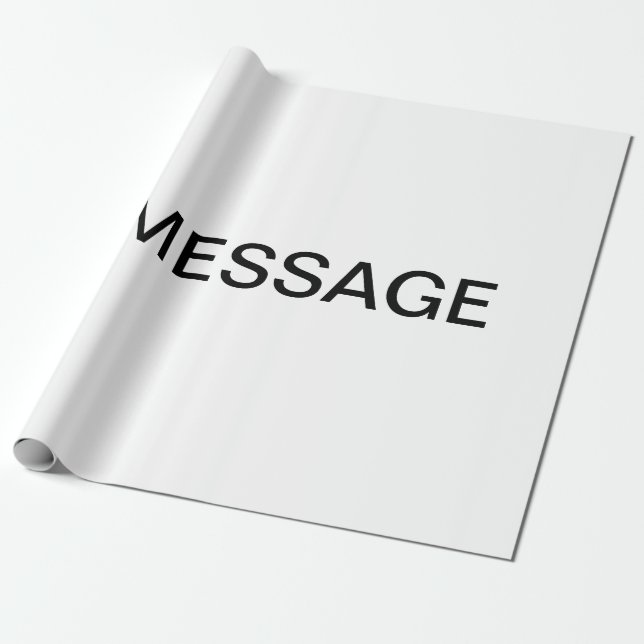 #HASHTAG - Hash Tag Symbol Geschenkpapier (Ungerollt)