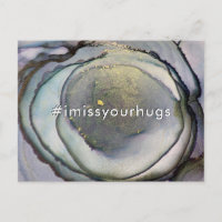 Hashtag ich vermisse Ihre Hugs Abstrakte Alkohol T