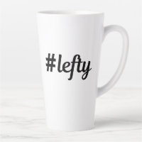 Hashtag Lefty Verließ Hander's Zwei-Tone-Kaffee-Ta