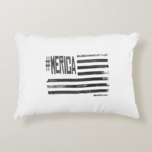 Hashtag 'Merica Flagge Dekokissen
