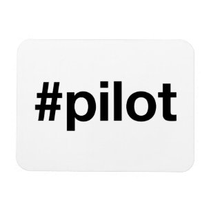 HASHTAG-PILOT MAGNET