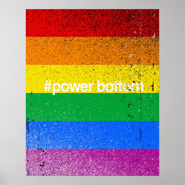 HASHTAG POWER BOTTOM POSTER (Vorne)
