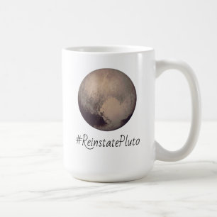 Hashtag ReinstatePluto Kaffeetasse