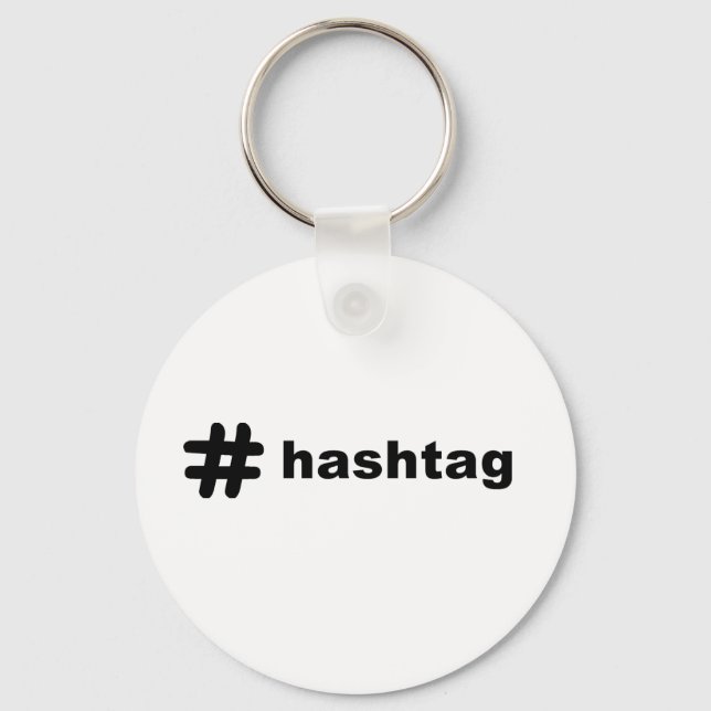 # hashtag schlüsselanhänger (Vorderseite)
