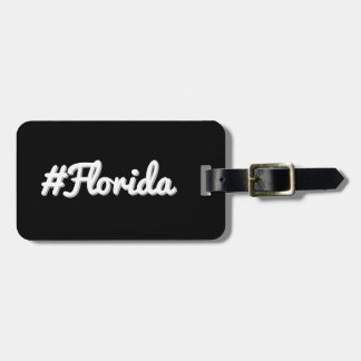 Hashtag Staat von Florida FL Gepäckanhänger