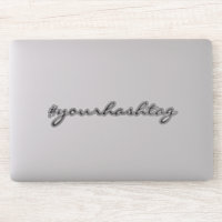 Hashtag | Stickers Mignet Script Social Media