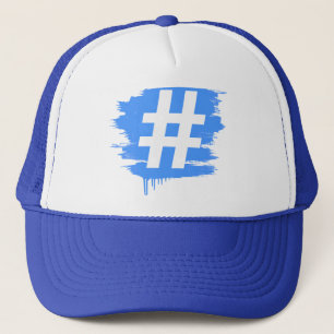 HASHTAG SYMBOL TRUCKERKAPPE