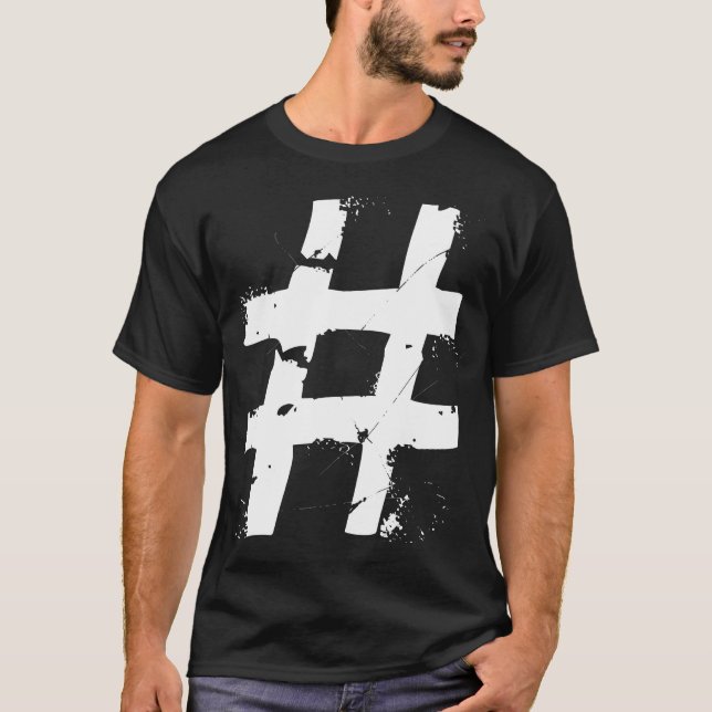 HASHTAG T-Shirt (Vorderseite)