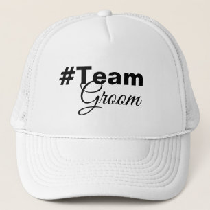 Hashtag Team Groom Truckerkappe