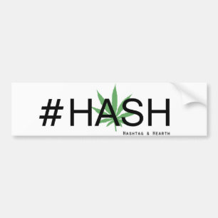 Hashtag u. Herd #Hash Autoaufkleber