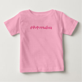 Hashtag Zukunftsdiva Baby T-shirt