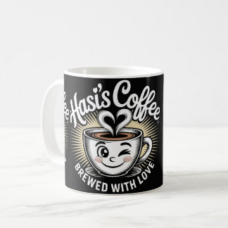 Hasi’s Coffee Cute Smiling Cup Mug Kaffeetasse