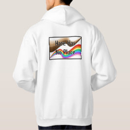 Hass hat keinen Ort Hoodie
