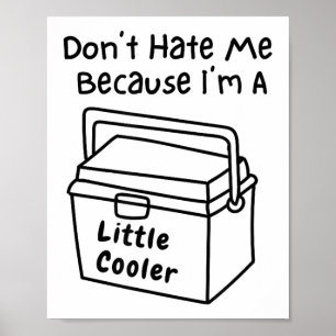 Hass mich nicht, nur weil ich ein bisschen cooler  poster