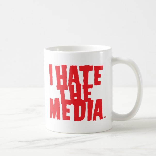 Hass s I die Medium-Tasse (beängstigend) Kaffeetasse (Rechts)