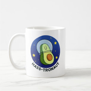 Hass-tronaut Avocado Space Pun Tasse