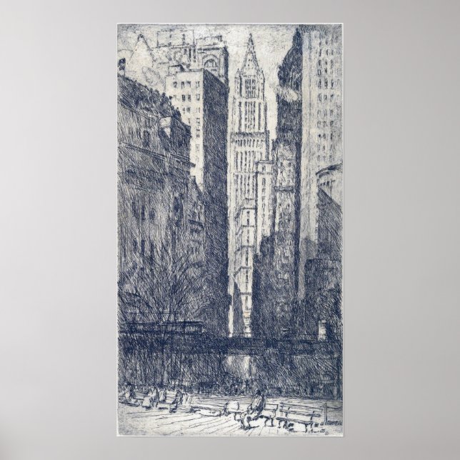 Hassam - Batteriepark Poster (Vorne)