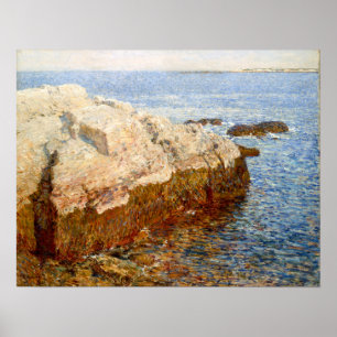 Hassam - Blick auf Broadway und Fifth Ave 1890 Poster